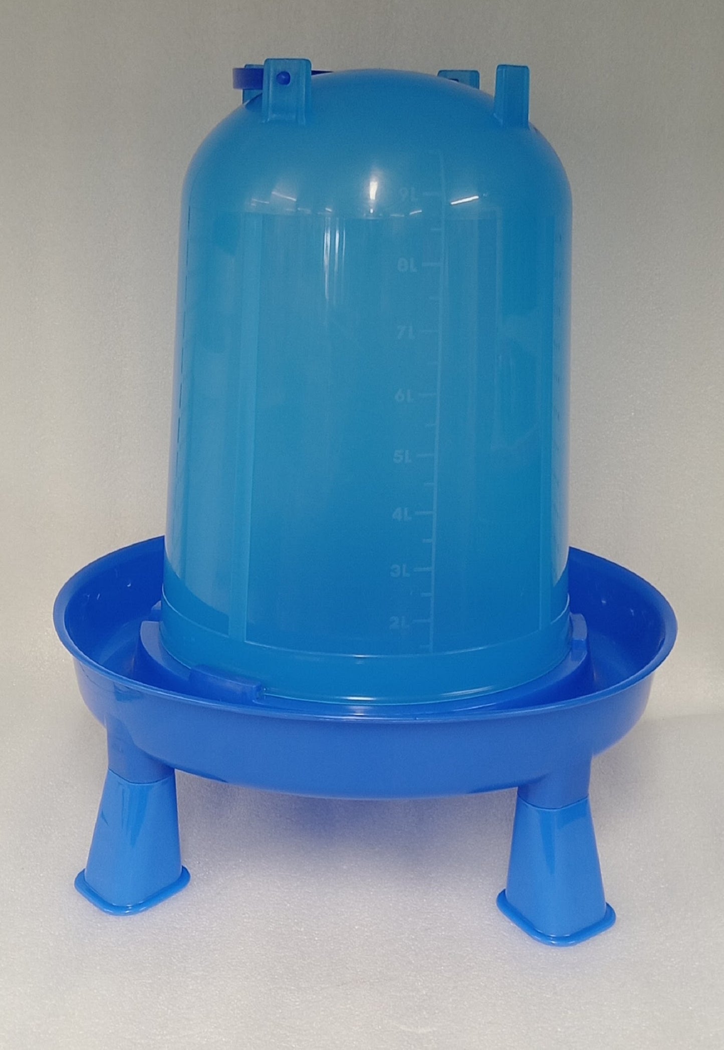Poultry Drinker Eco 10L with Legs Blue