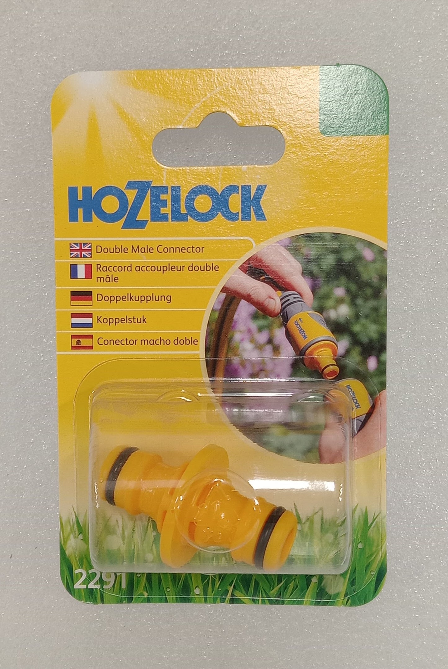 HOZELOCK DOUBLE MALE CONNECTOR