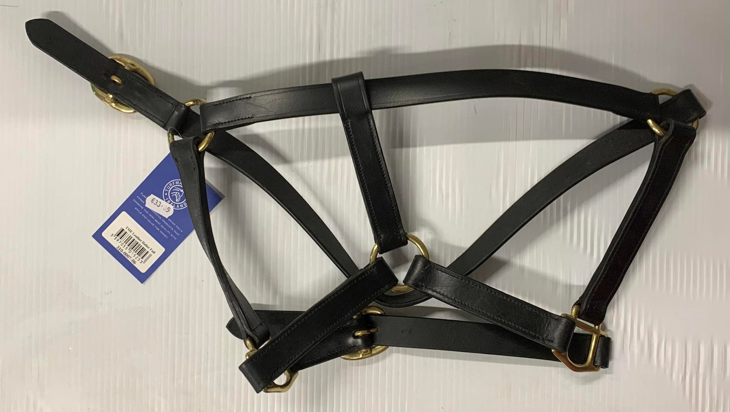 TM Leather Halter Full