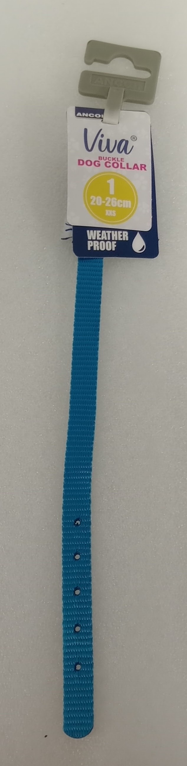 Viva Nylon Collar Blue Size 1