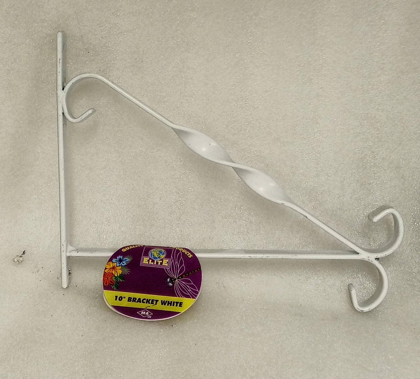 10" WALL BRACKET WHITE