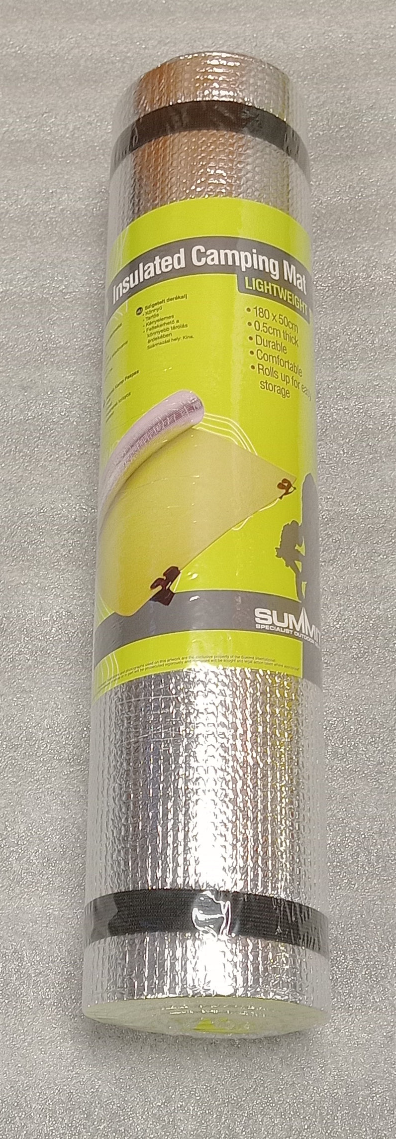 Insulted camping mat