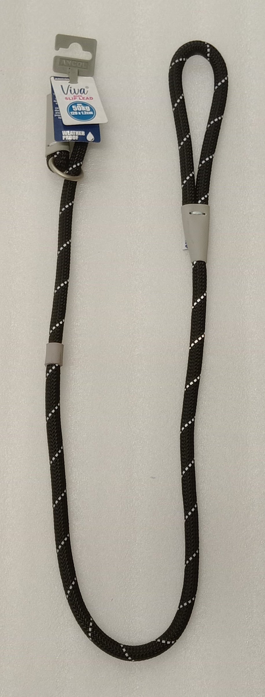 SLIP LEAD ROPE 50KG BLACK