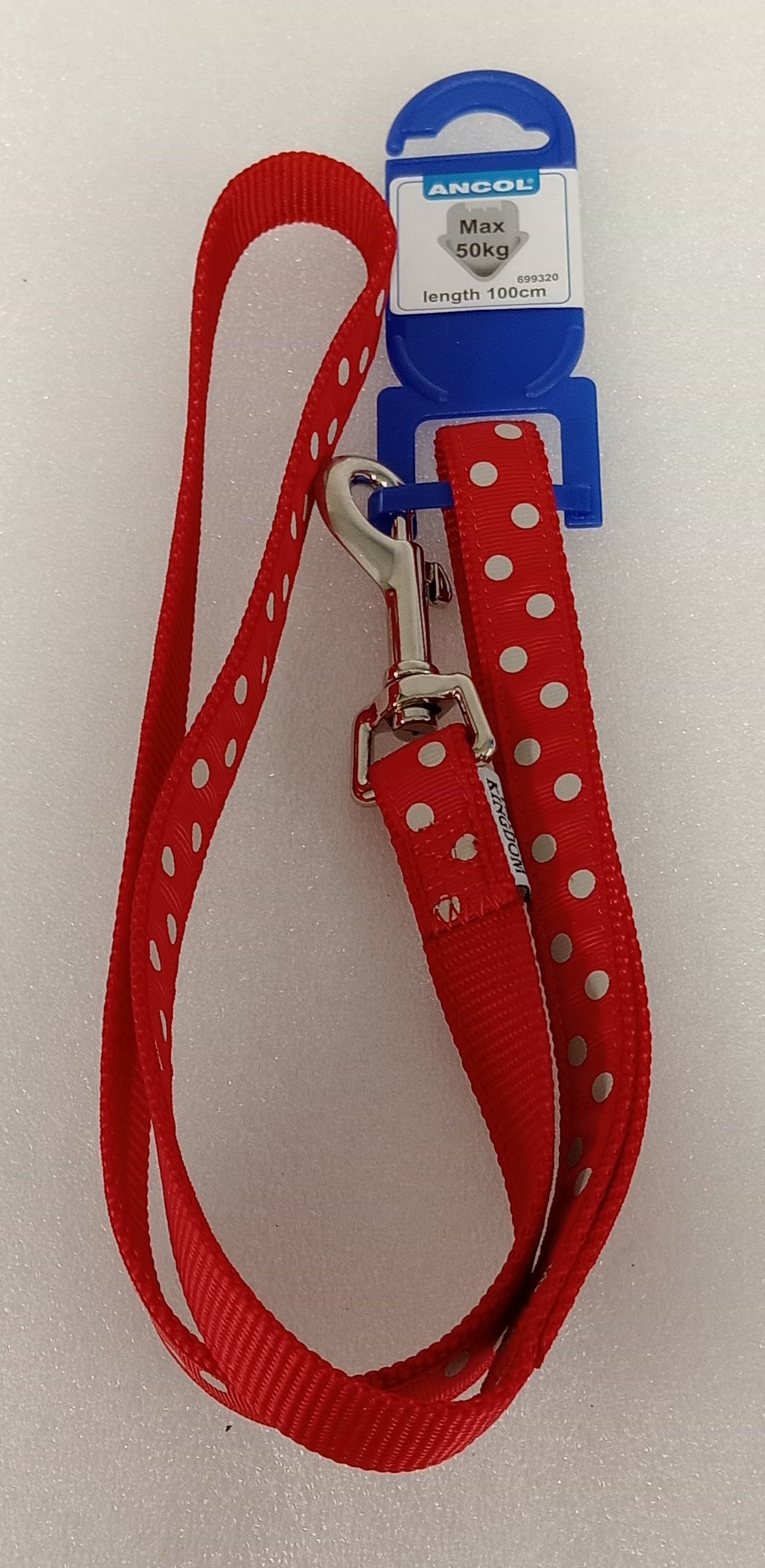 RED POLKA DOT LEAD 50KG