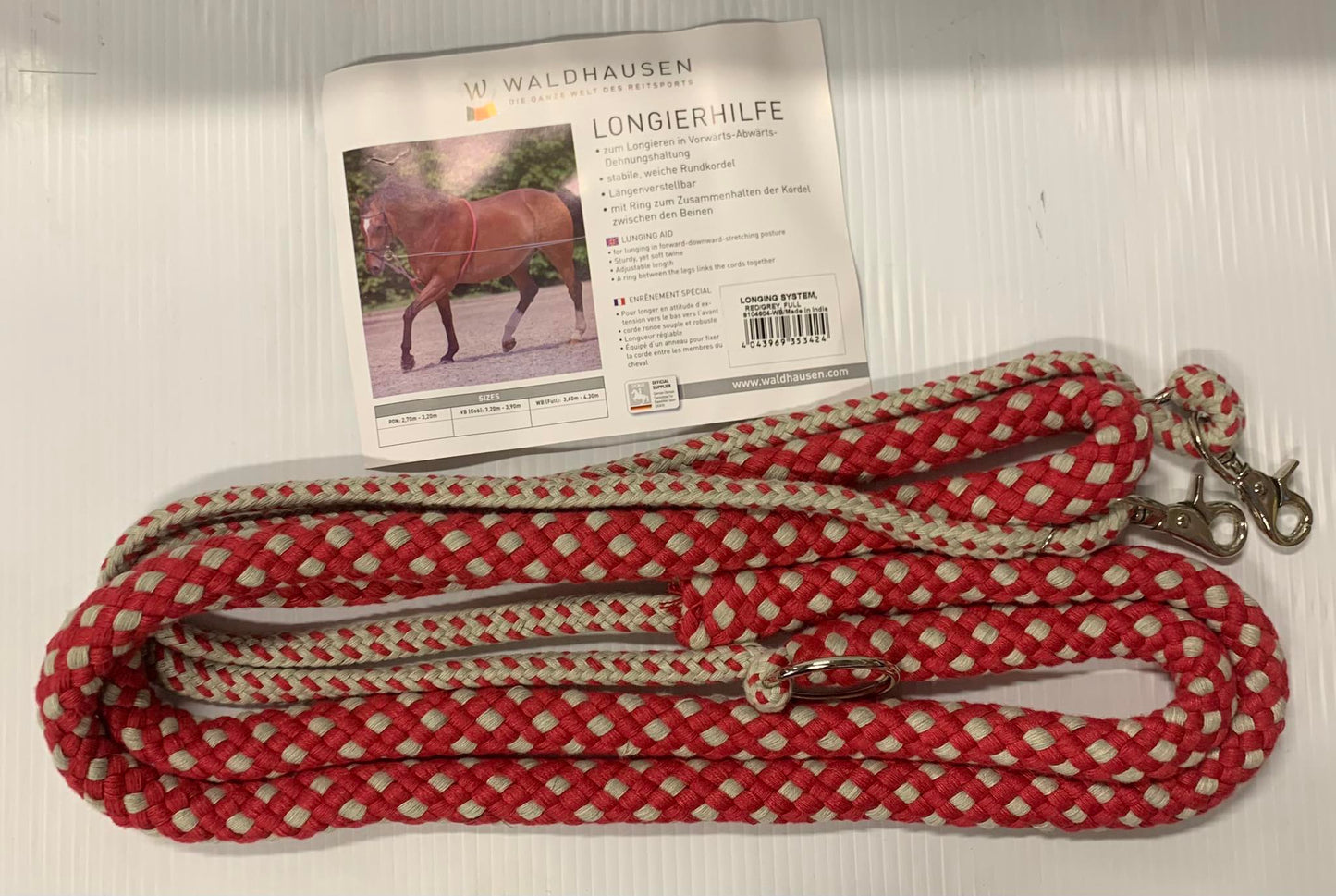 Lunge Aid Full Red/Grey