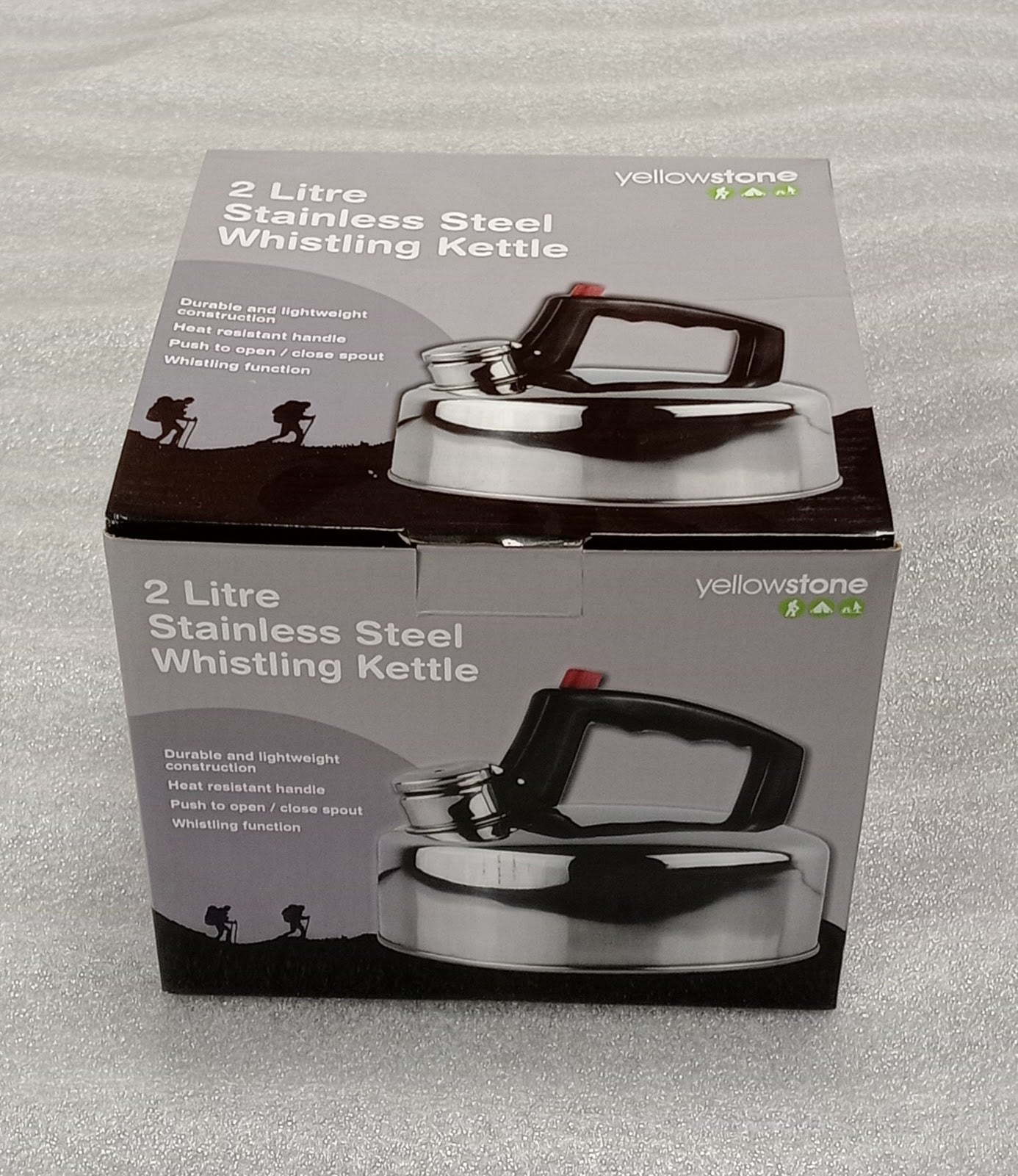 2 Litre Stainless Steel Whistling Kettle