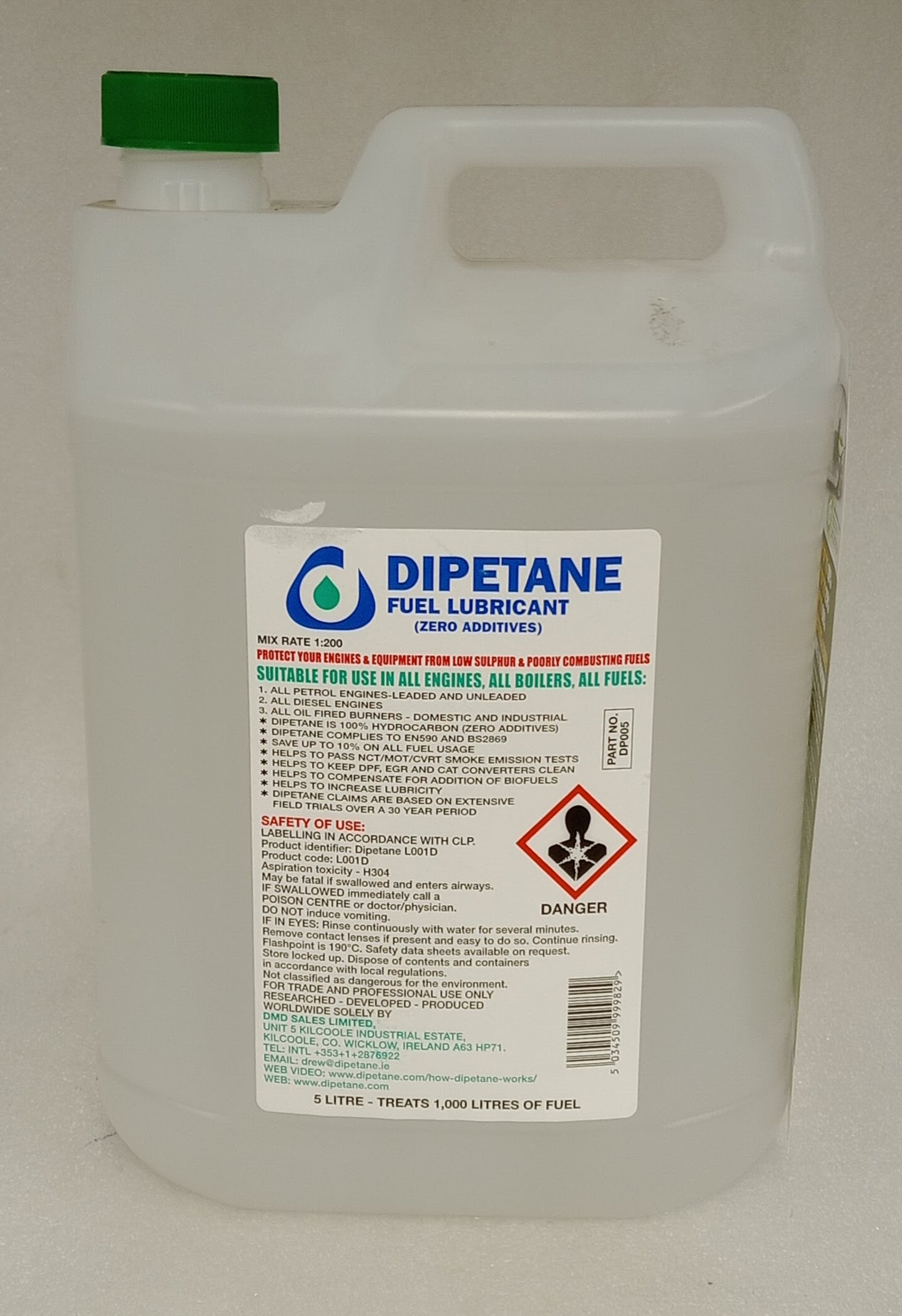 Dipetane Fuel Lube 5Ltrs