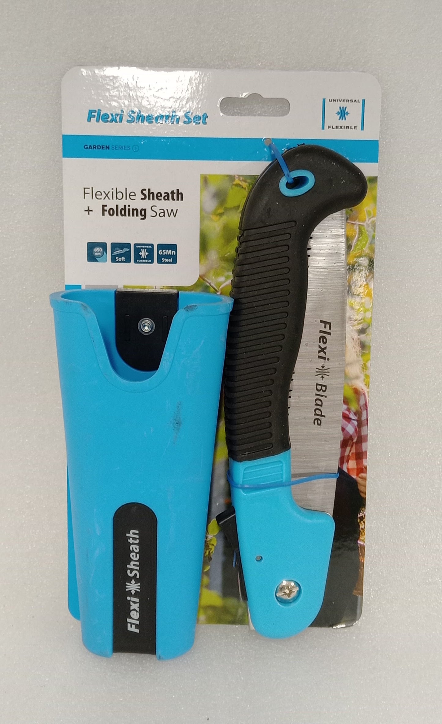 Flexi Sheath Folding Saw Set Blue