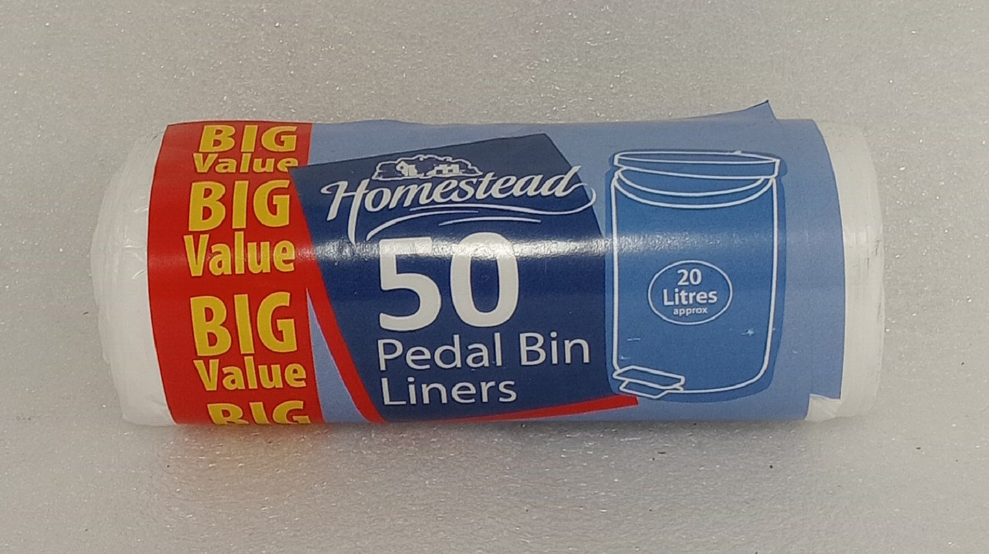 50 Pedal Bin Liners