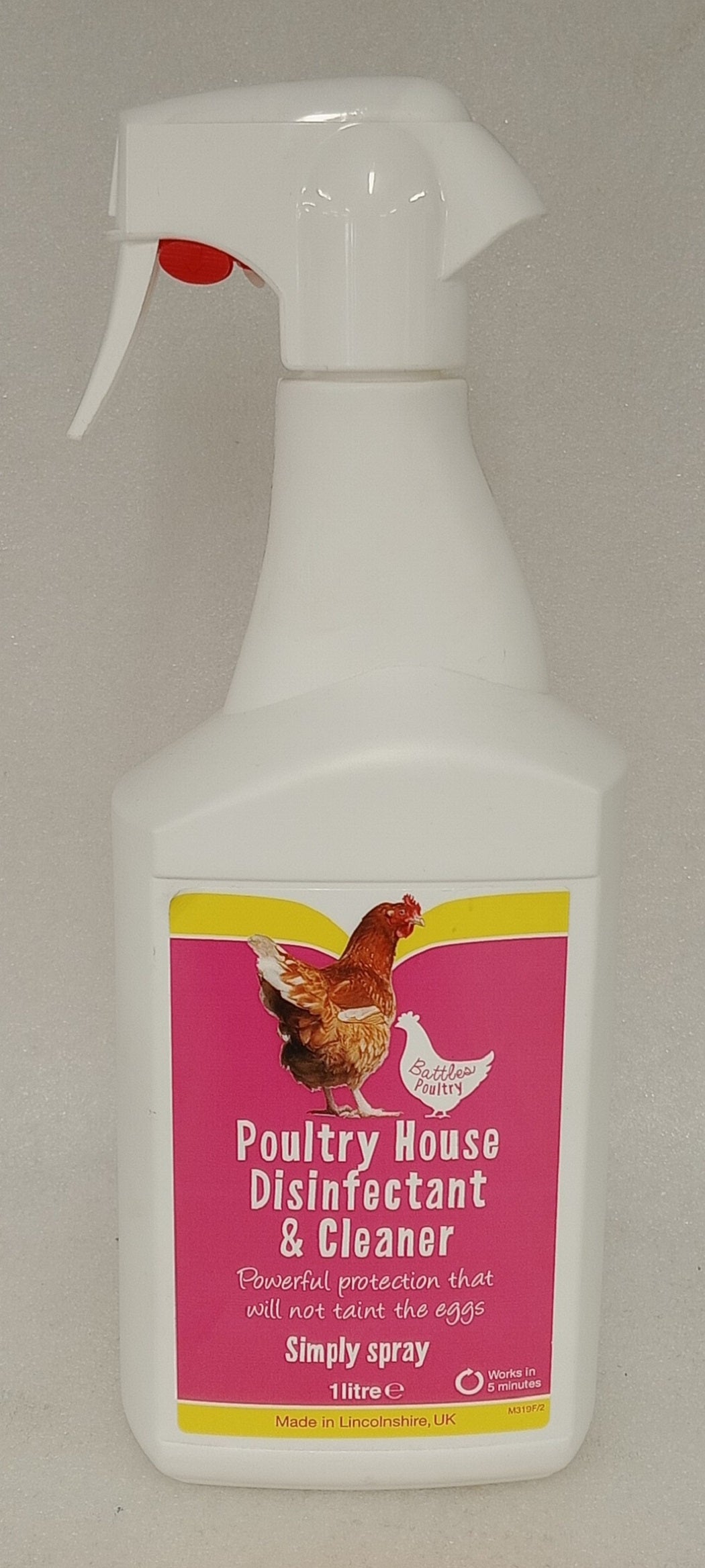 POULTRY HOUSE DISINFECTANT /CLEANER 1LT