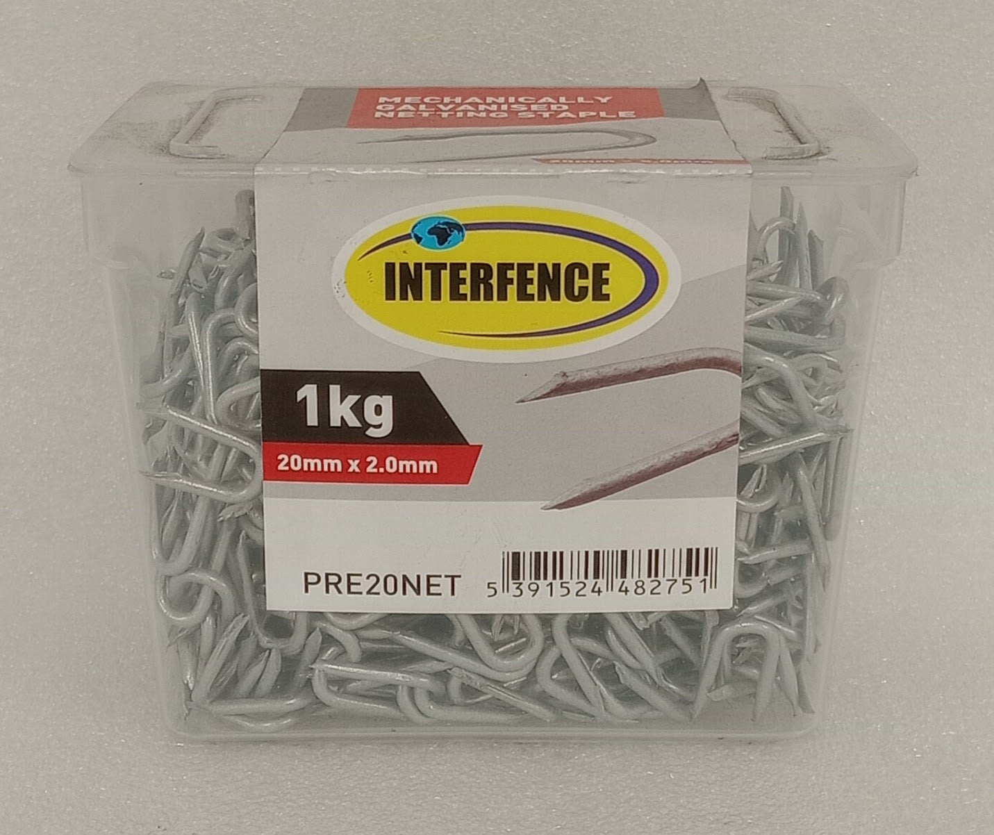 Staples 20mm x 2mm 1kg