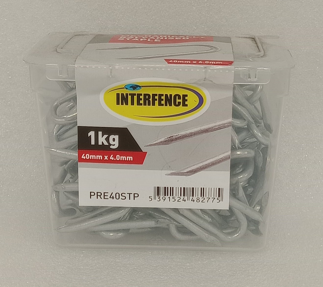Staples 40mm x 4mm 1kg