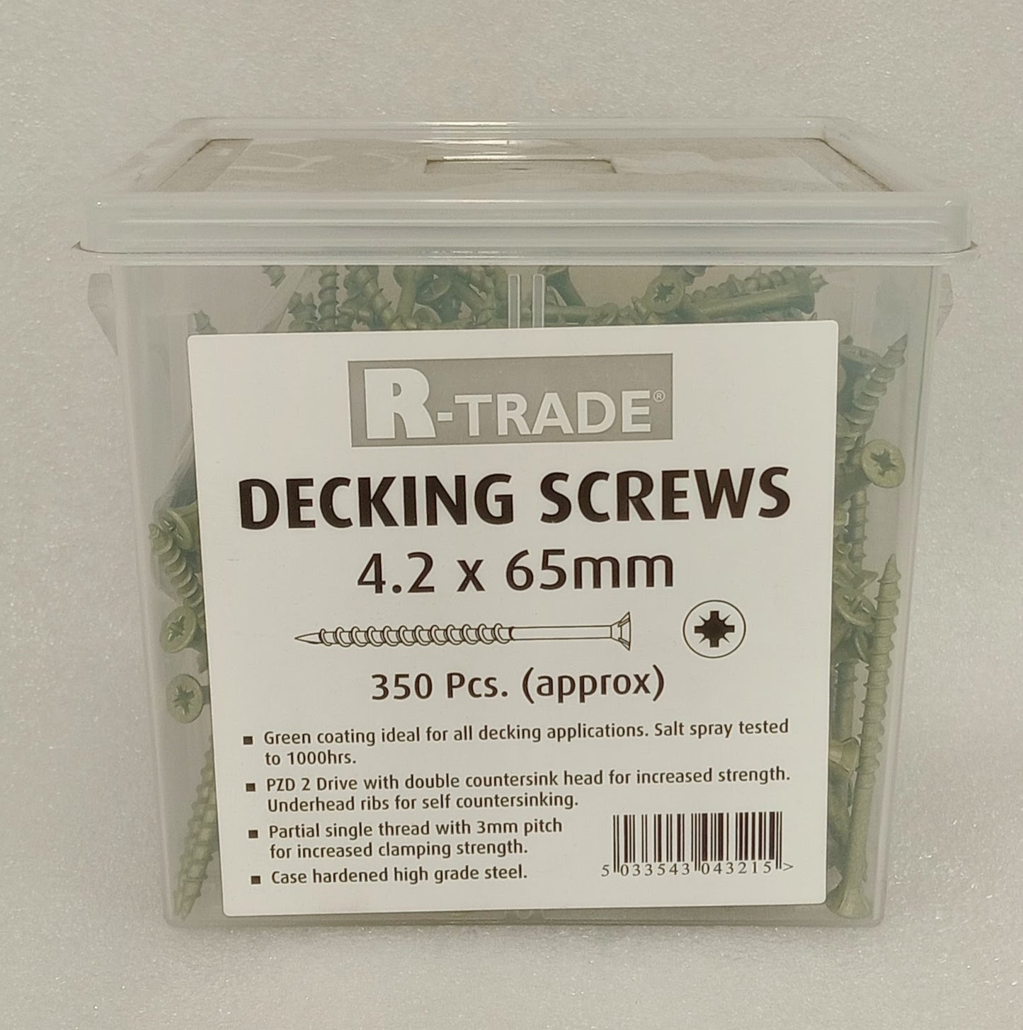 DECKING SCREWS 4.2 x65mm