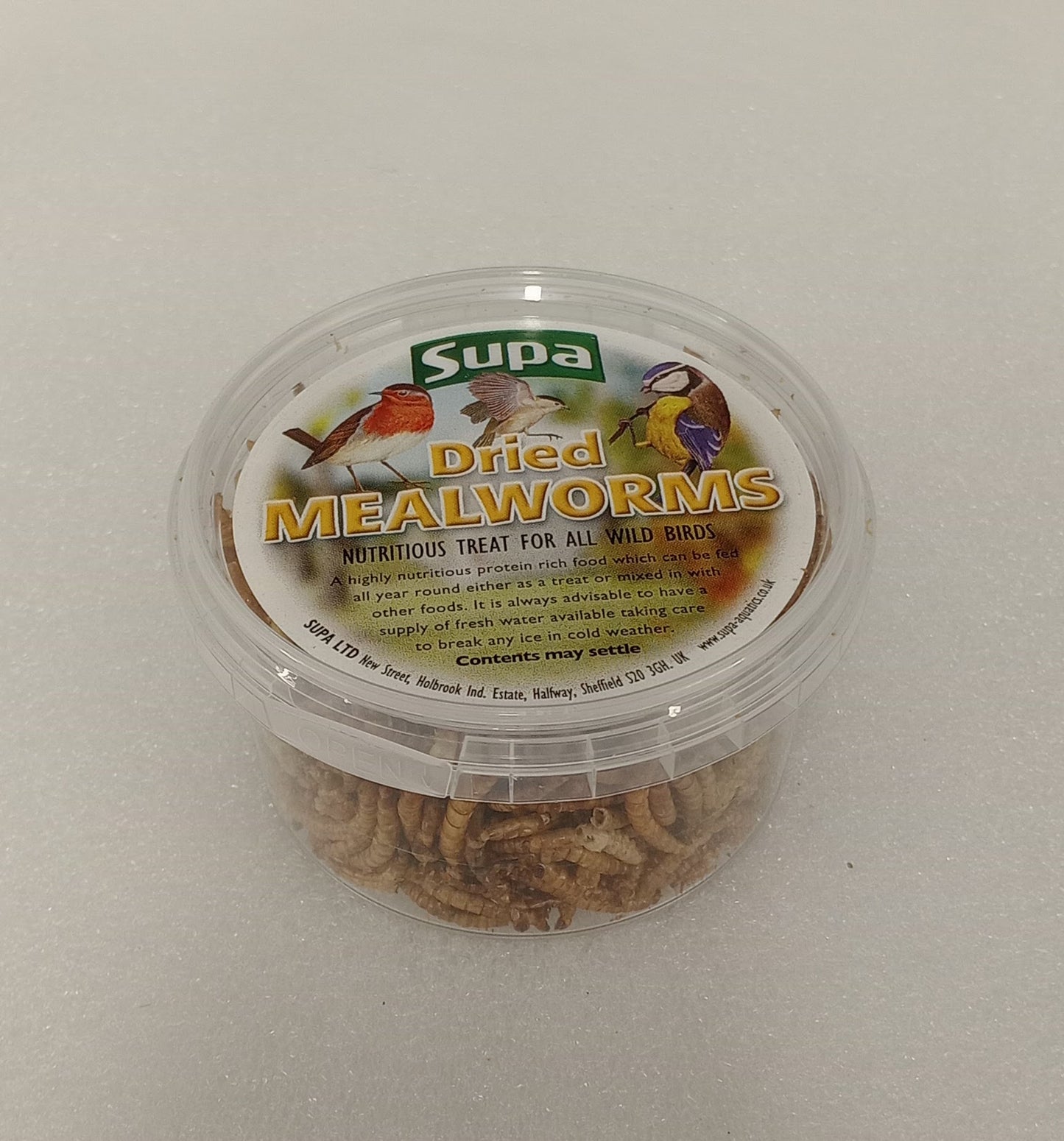 Dried Mealworms 225ml Zero Rated ROI Only