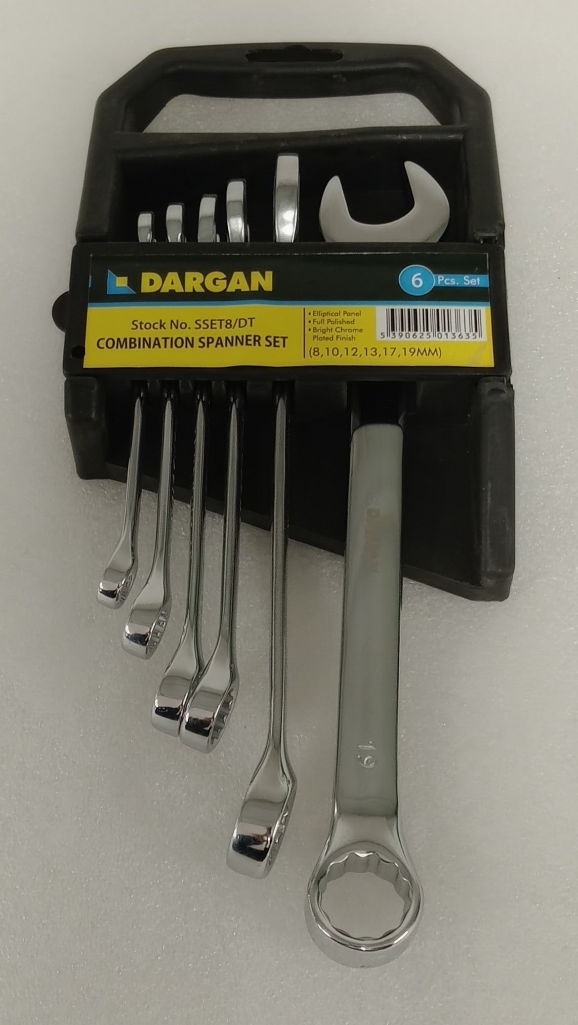 Spanner Set 6 pc 8-19mm