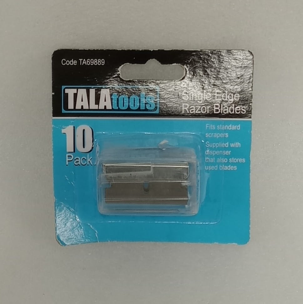 TALA SINGLE EDGE RAZOR BLADES 10 PACK