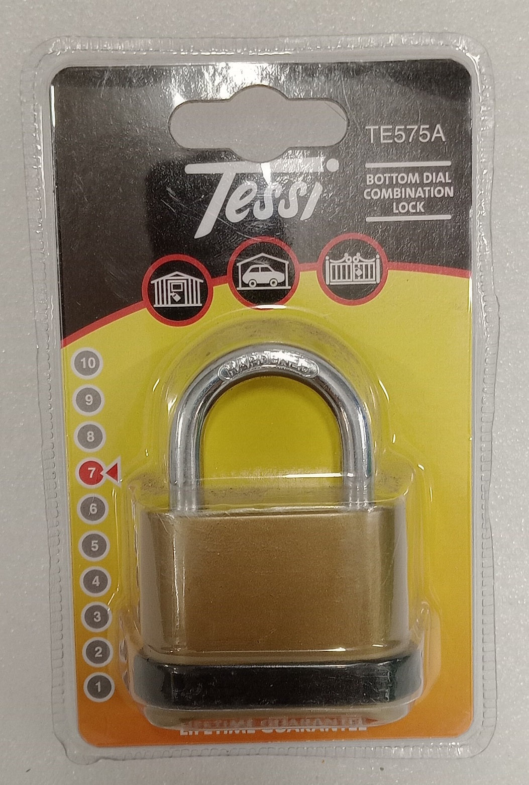 TESSI BOTTOM DIAL LOCK