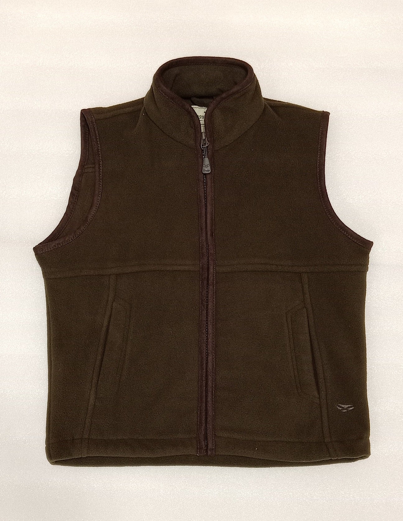 woodhall jr fleecce gilet green 7-8