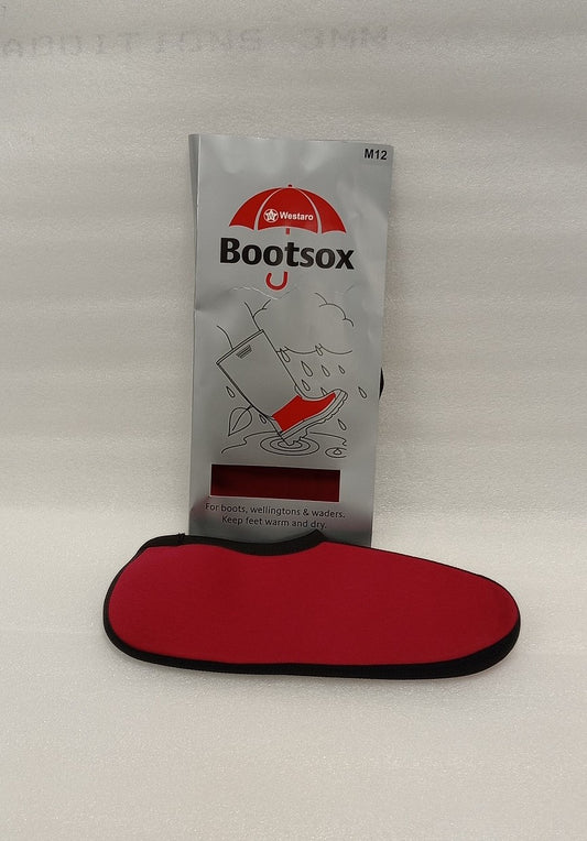 044117 Punch Bootsox Red Size 12/47