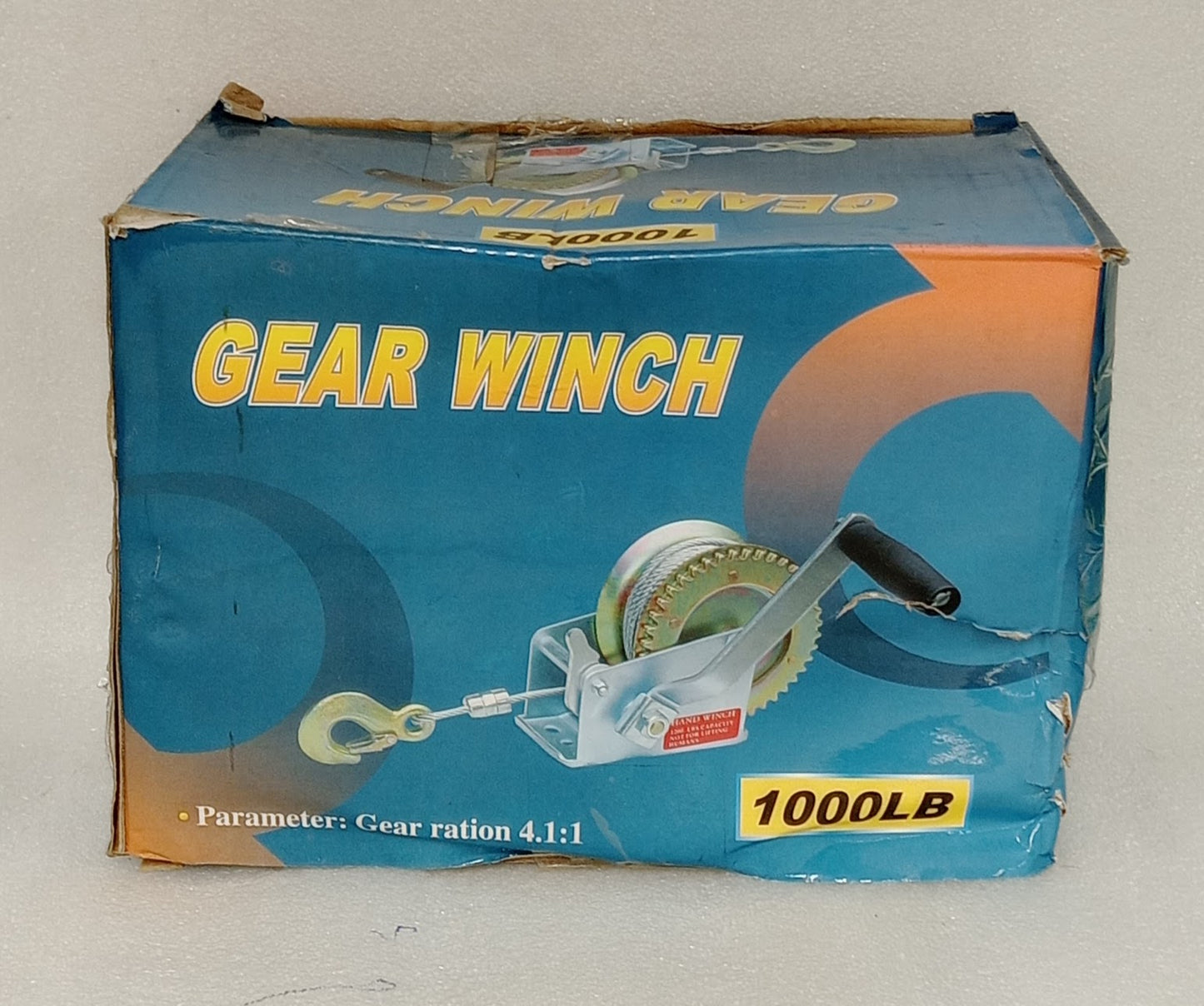 All Purpose Winch 1000lb with rope & hook