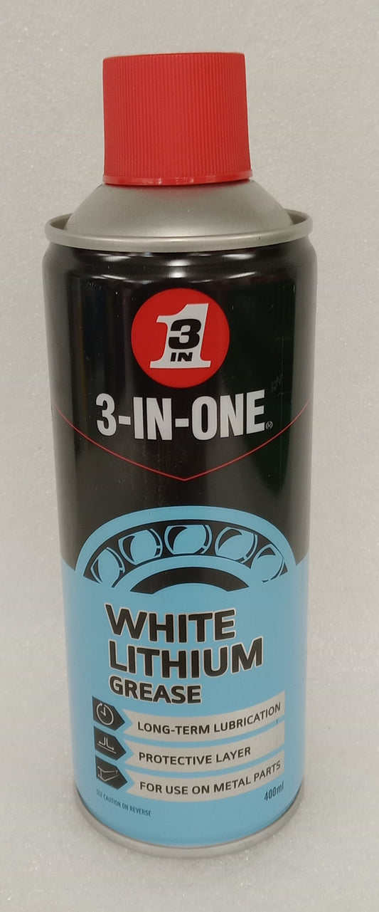 3in1 White Lithium Grease Spray 400ml