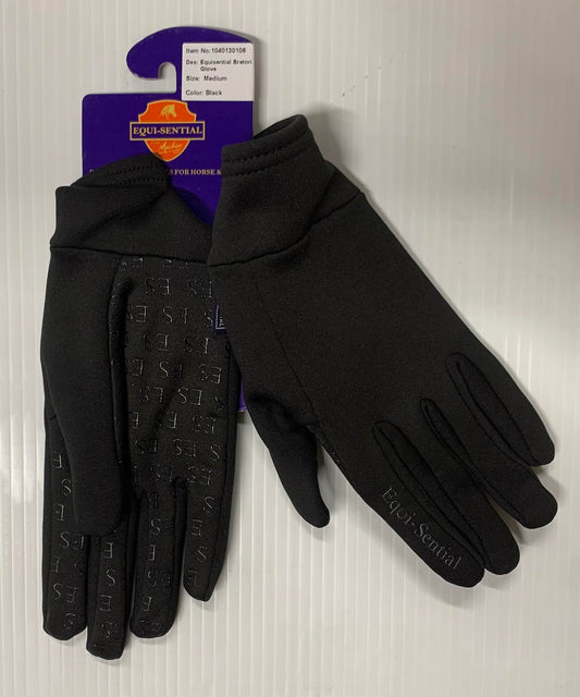 Breton Gloves Black Small