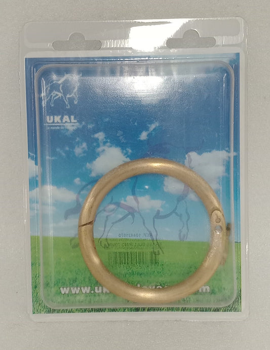 BRASS BULL RING 70MM