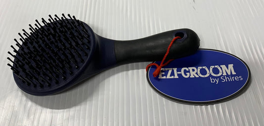 Ezi Groom Grip Mane & Tail Brush Blue/Black