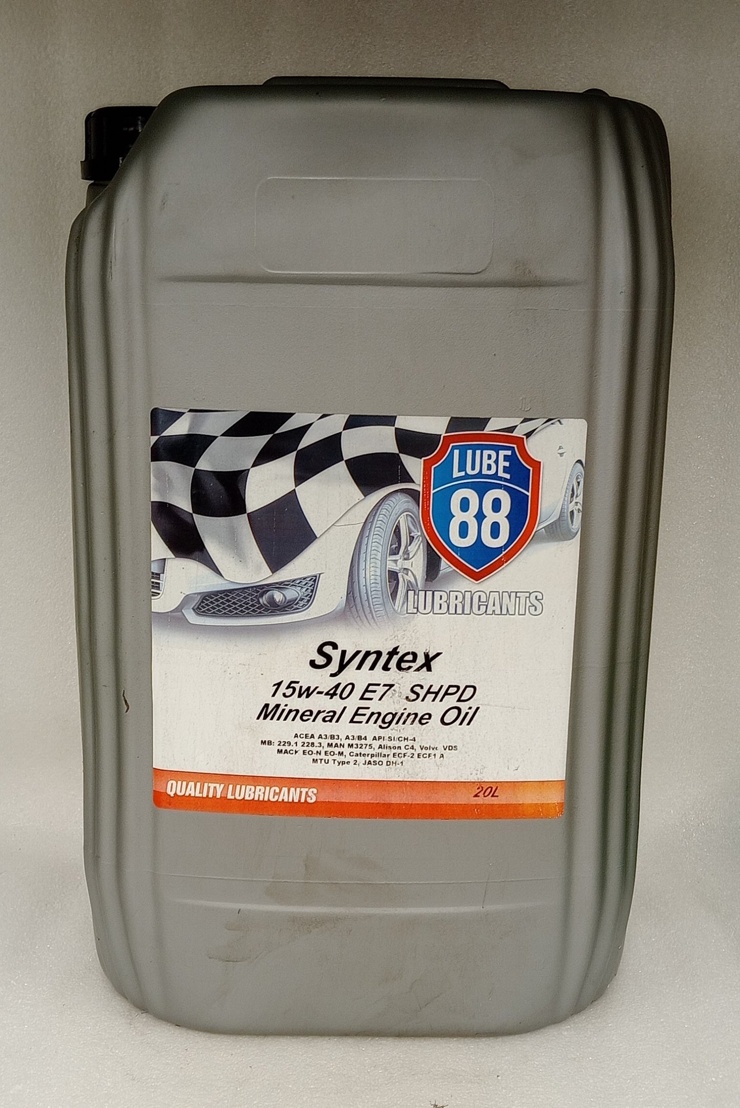 Syntex 15w-40E7 SHPD mineral engine oil 20L