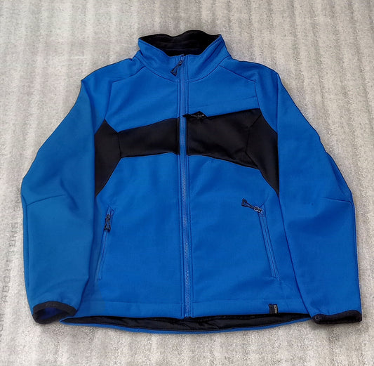 Mascot Softshell Jacket (Azure Blue/Dark Navy) Size L