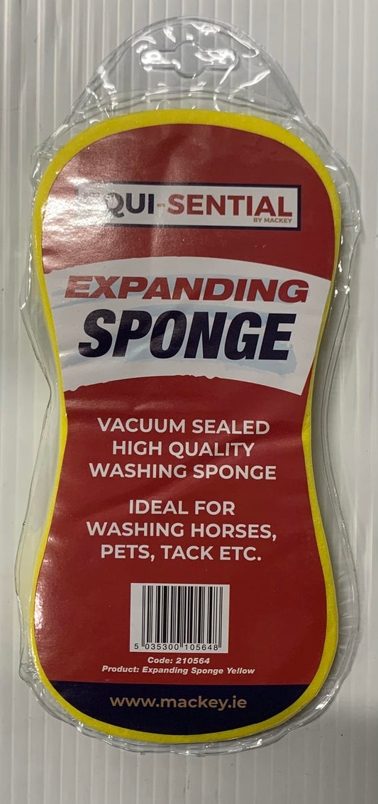 Expanding Sponge Yellow