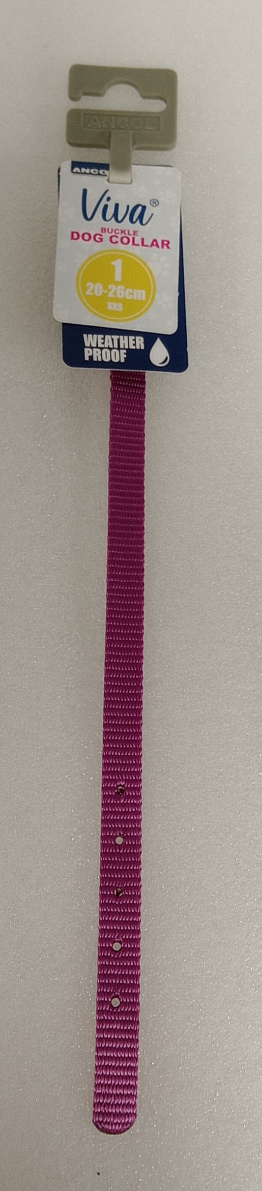 Viva Nylon Collar Purple Size1