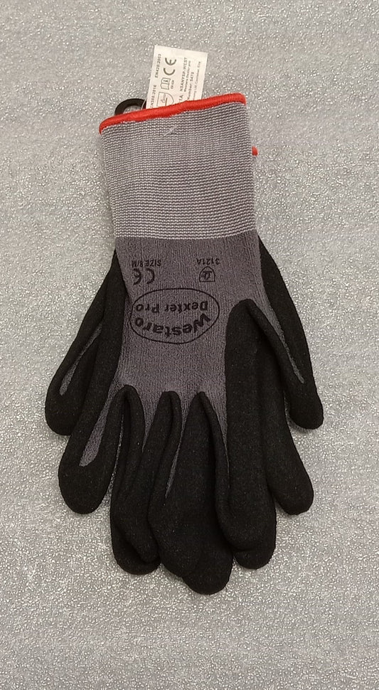 Dexter Pro Grip Glove Black Size Medium