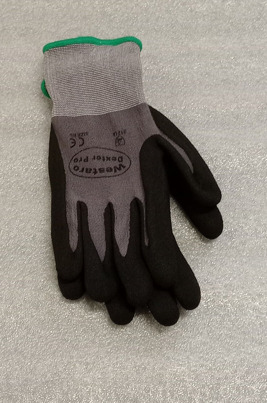 070313 Dexter Pro Grip Glove Black Size Large