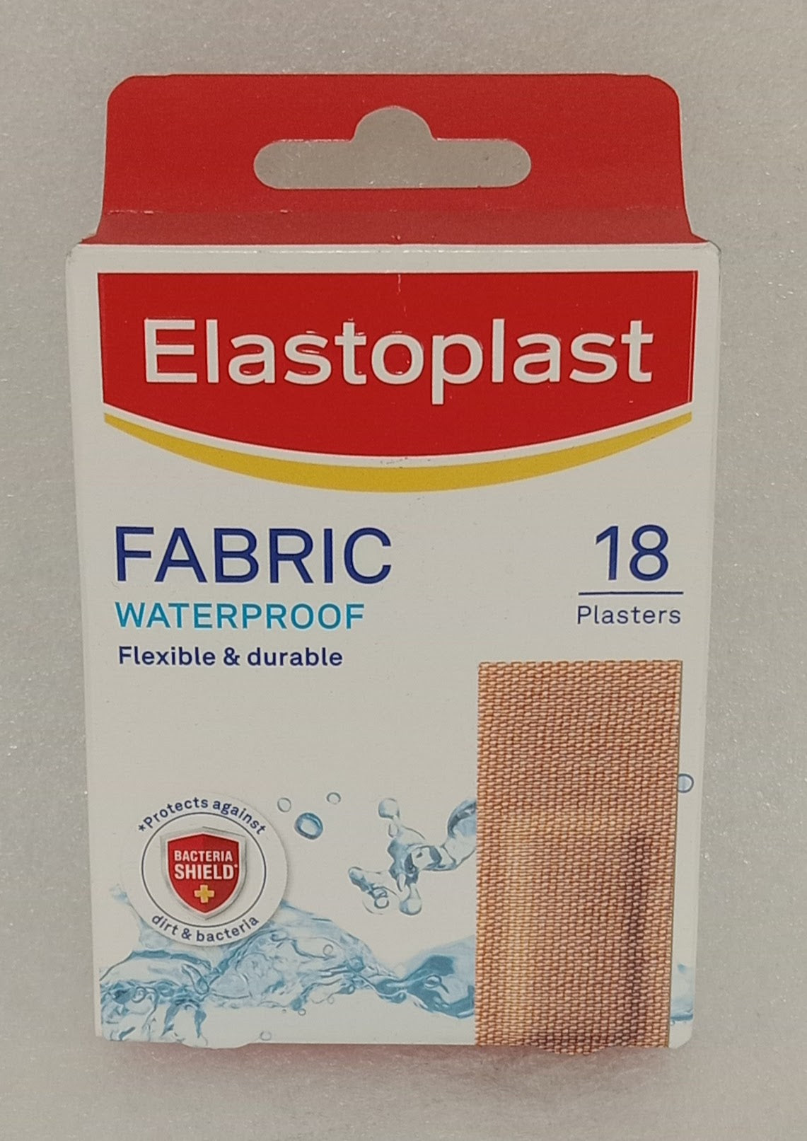 Elastoplast Fabric Waterproof Plasters 18 Pack