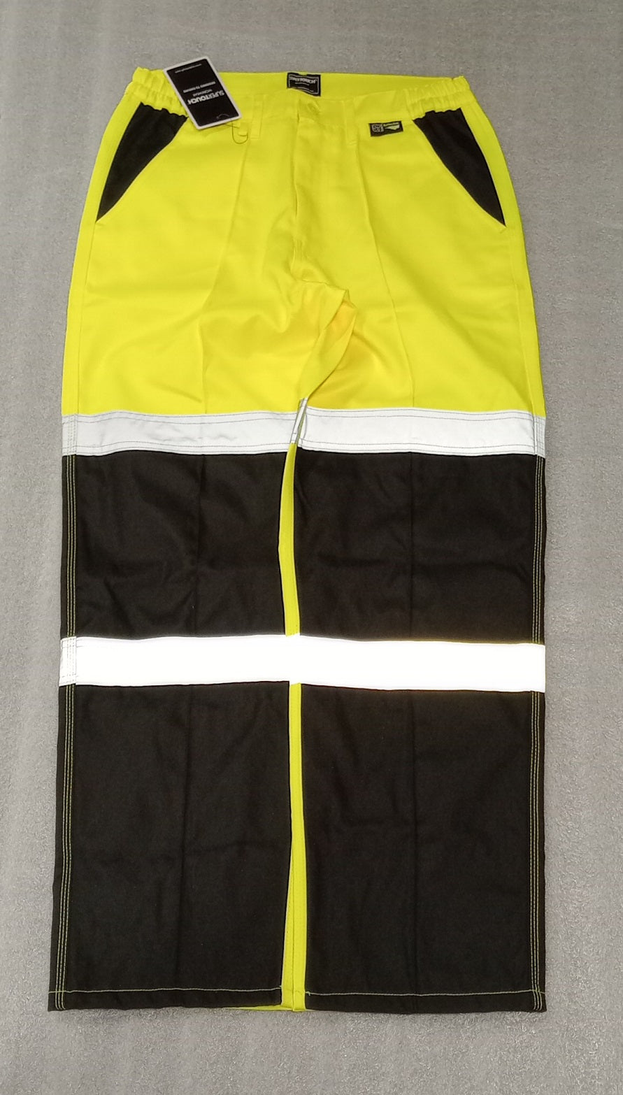 Ballistic Hi Viz Trs Yellow/Black Size R/L 32W