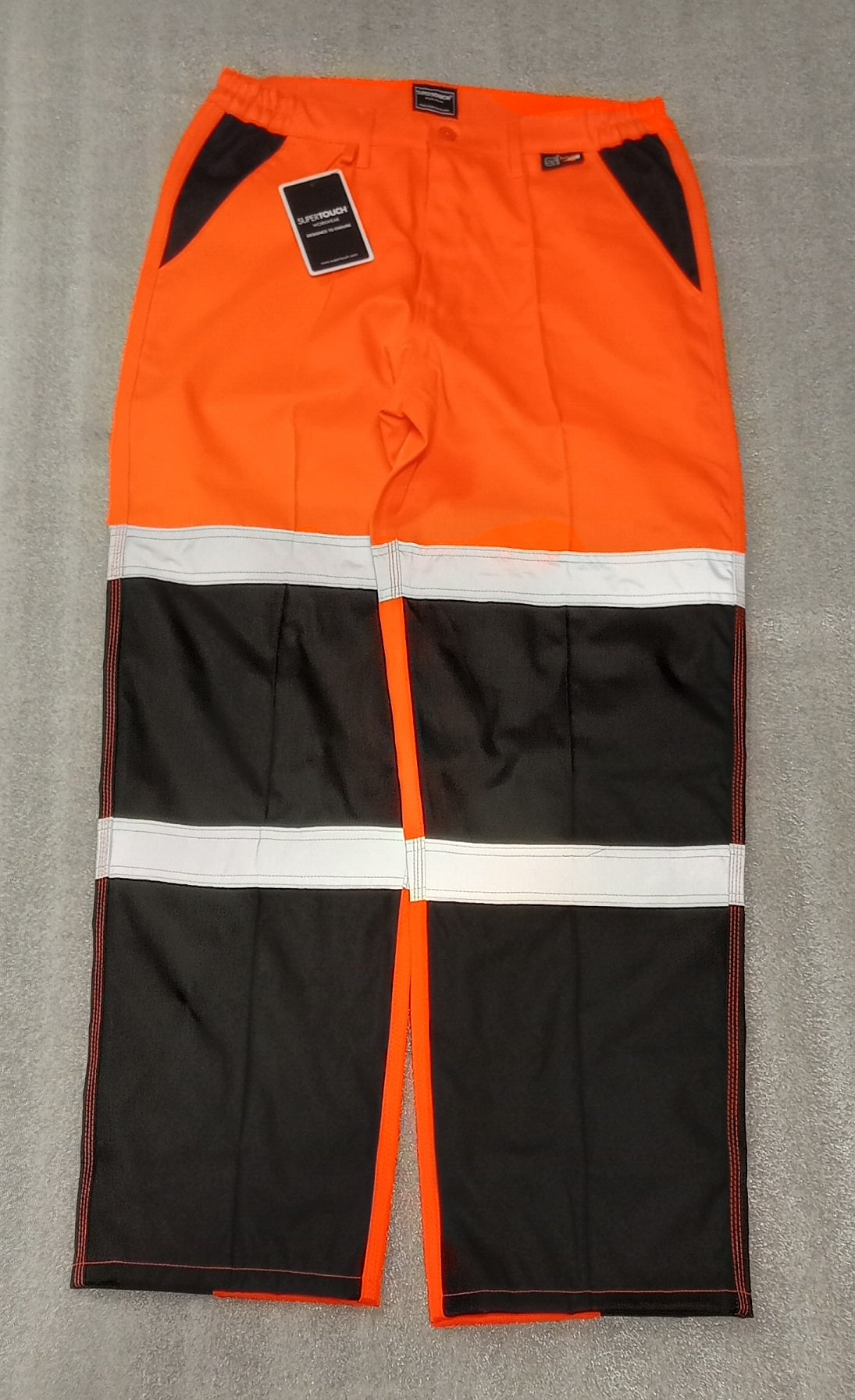 Ballistic Hi Viz Trs Orange/Black Size R/L 38W