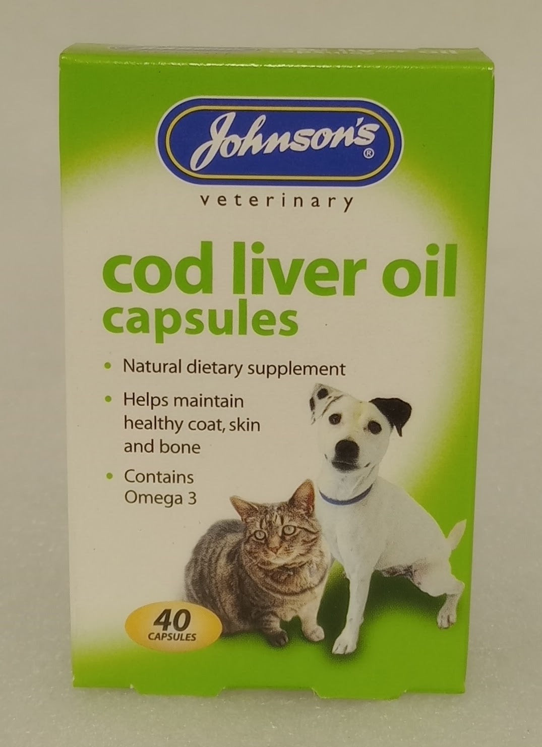 JV Cod Liver Oil Capsules 40 tabs