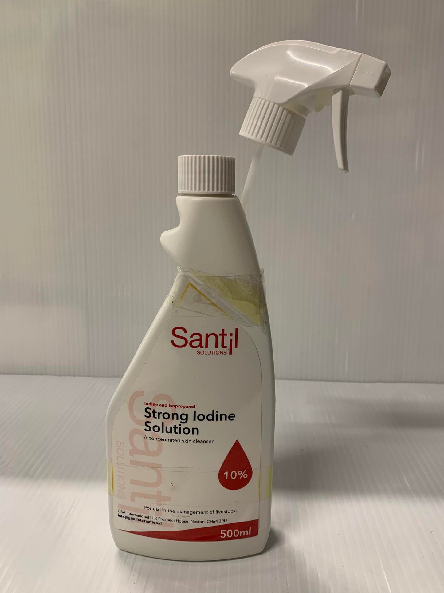 Santil Solution Strong Iodine Solution 10% 500ml