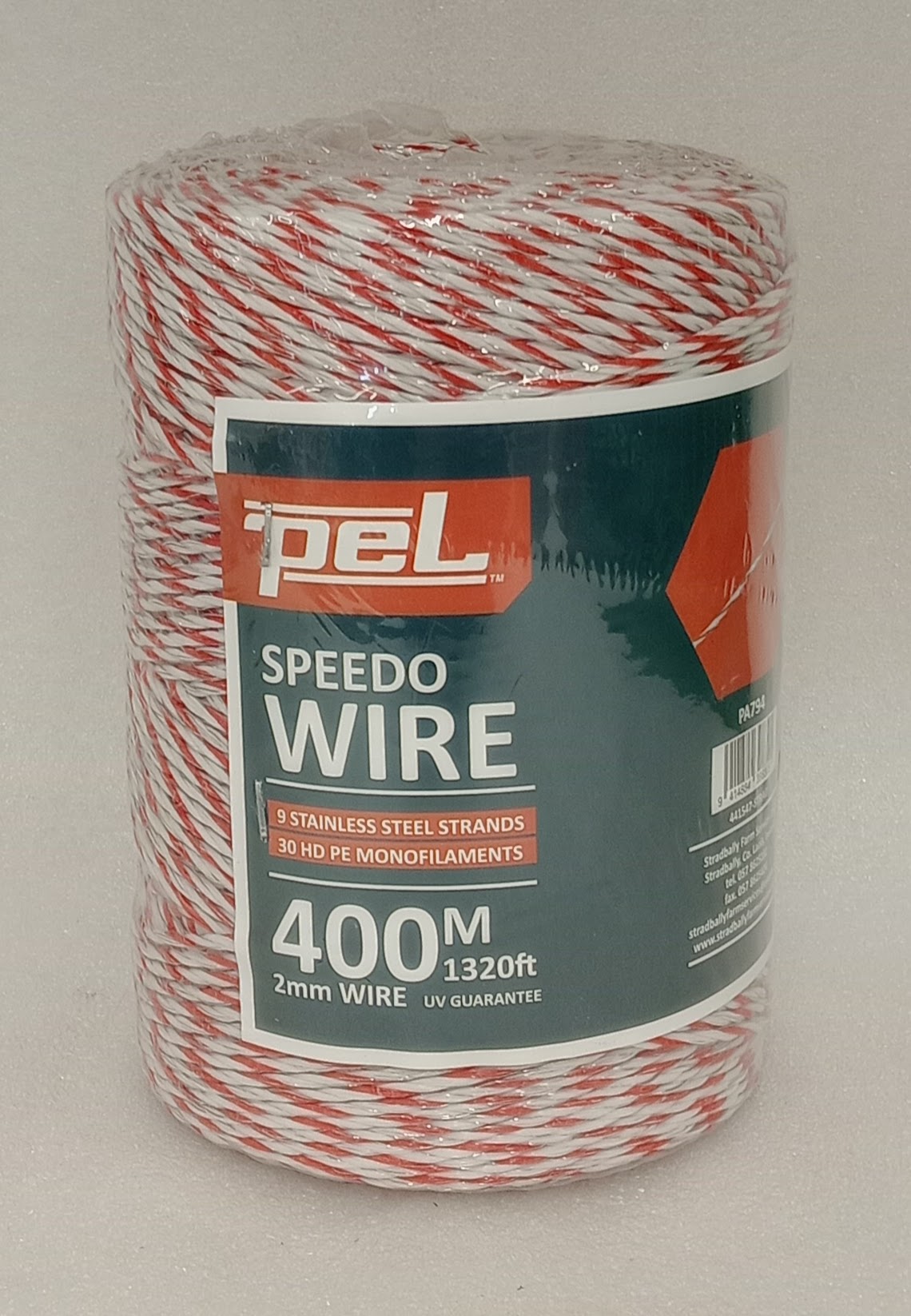 PEL SPEEDO WIRE 2MMX400M S/S