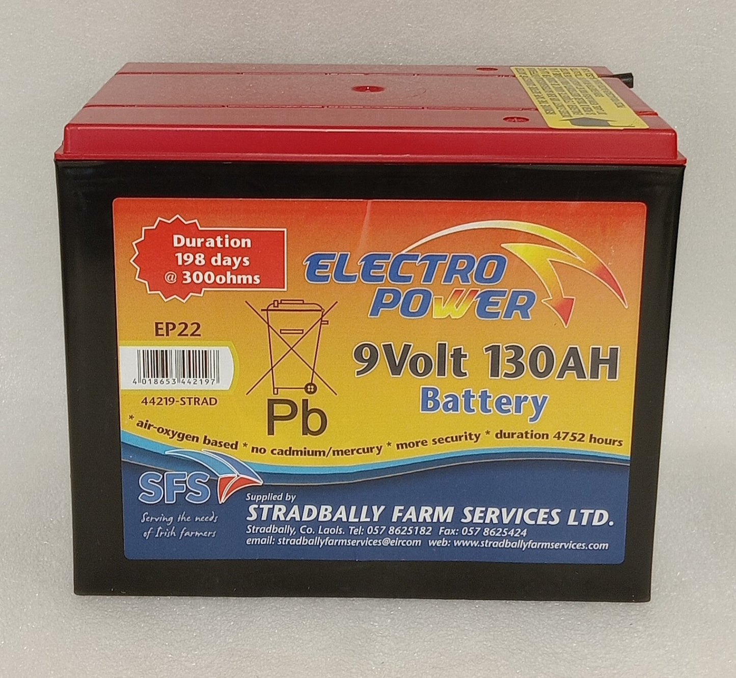 9VOLT 130AH BATTERY