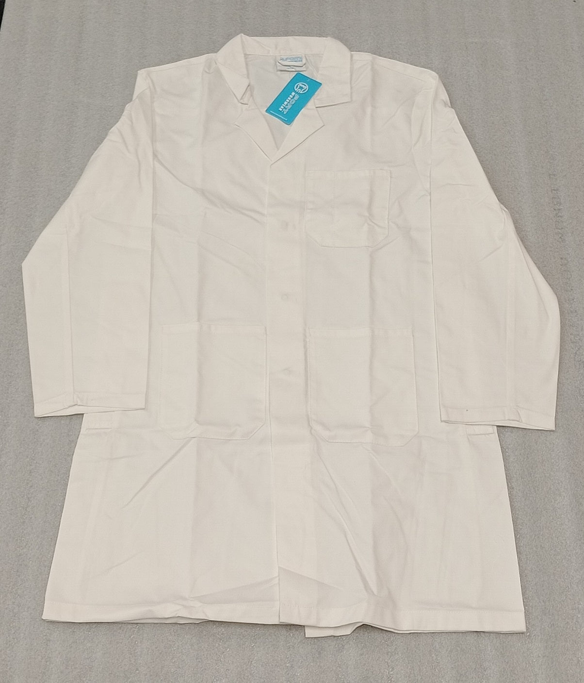 Shopcoat White Size Medium