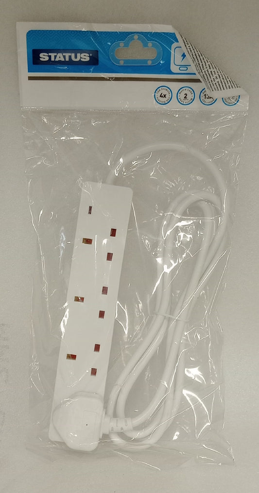 Status 4g Extension Lead 2M Bagged