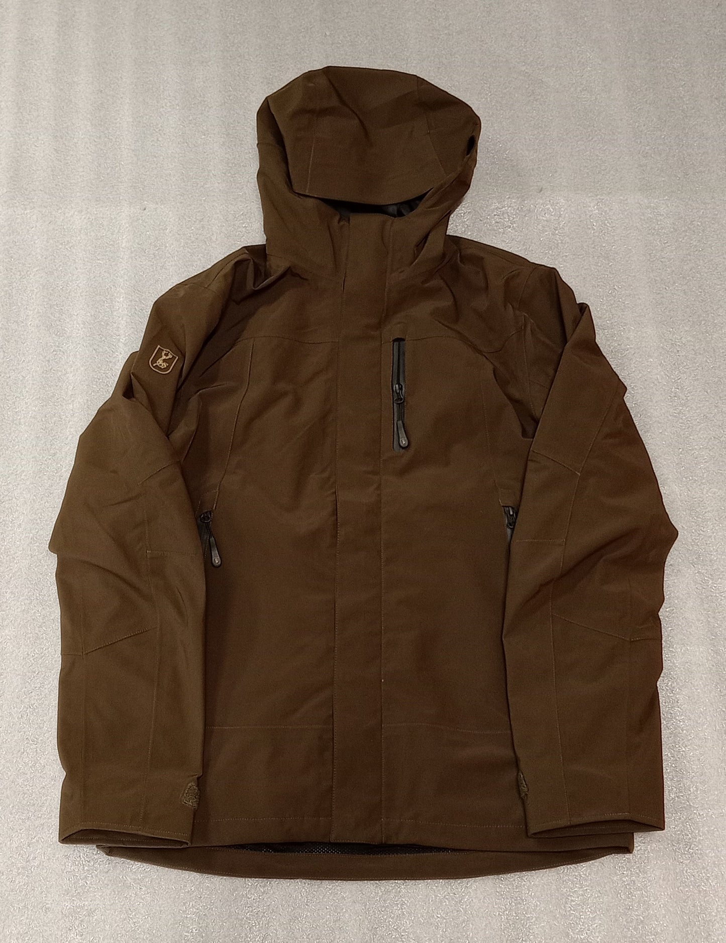 Sarek Shell Jacket With Hood Green XL