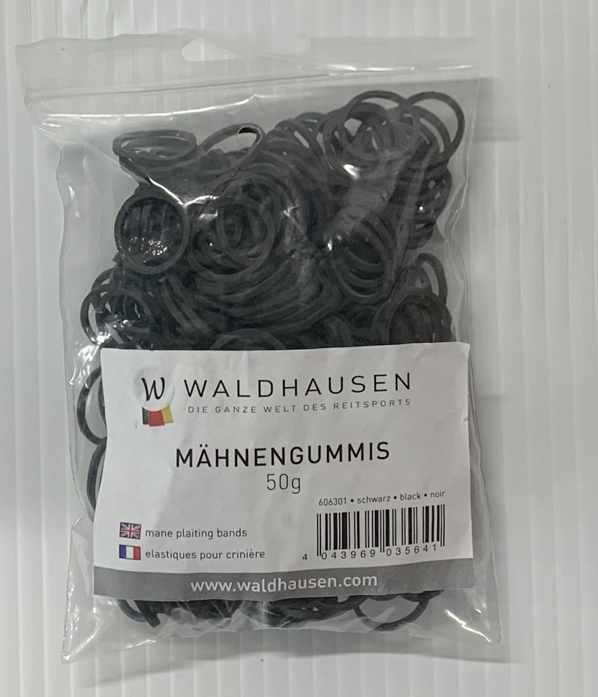 Waldhausen Mahnengummis Black