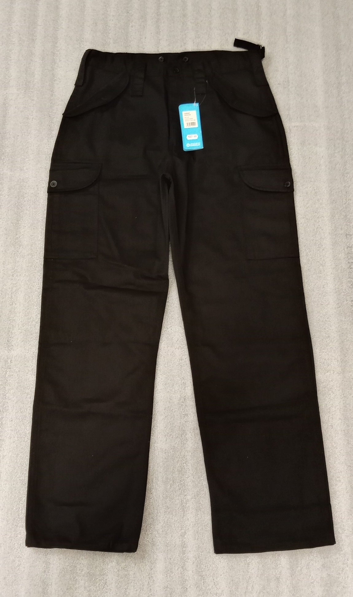 Fort Workwear Combat Trousers Black (Size 28)