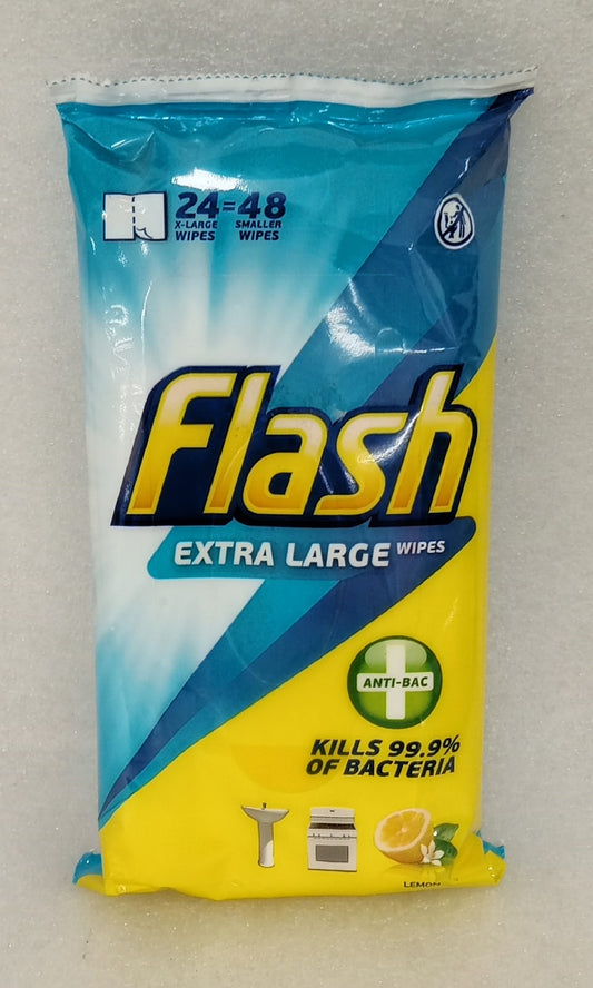 FLASH WIPES EXTRA LRG