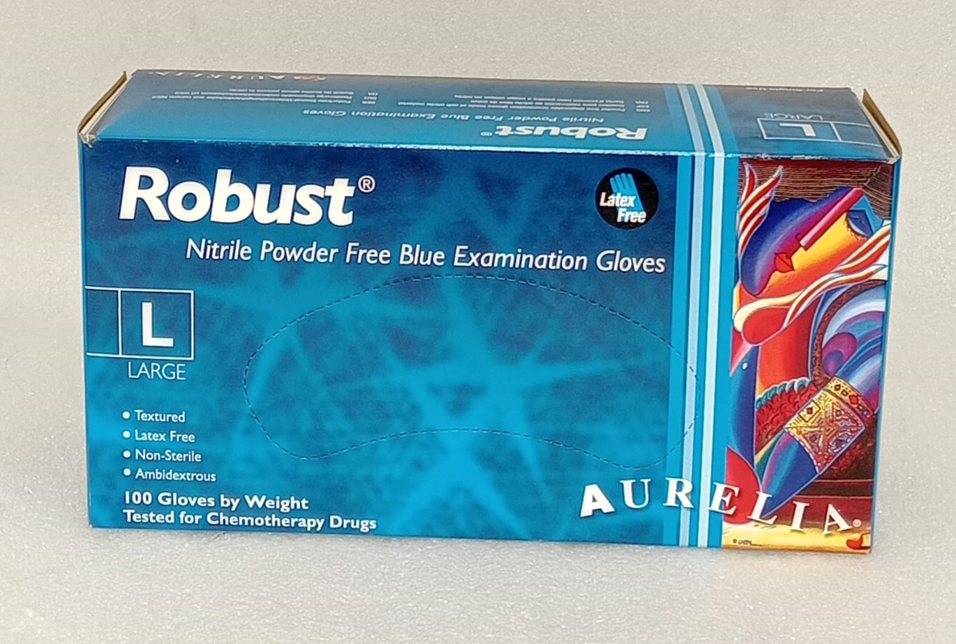 ROBUST NITRILE POWER FREE LRG