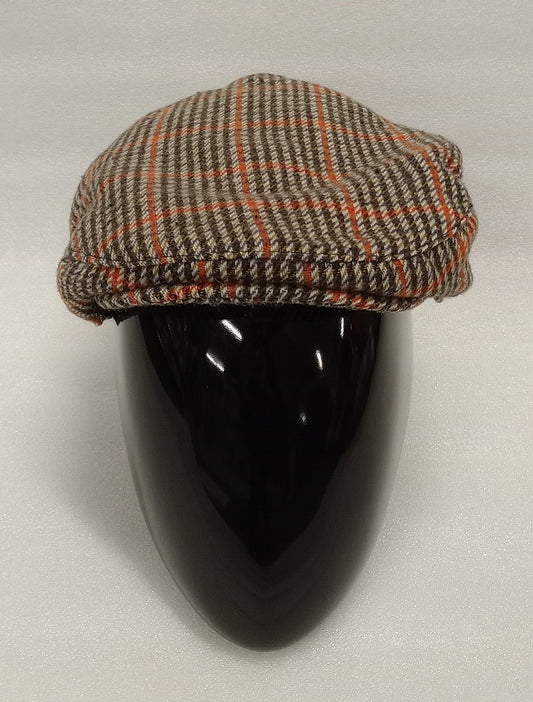 Mans Tweed Country Flat Cap