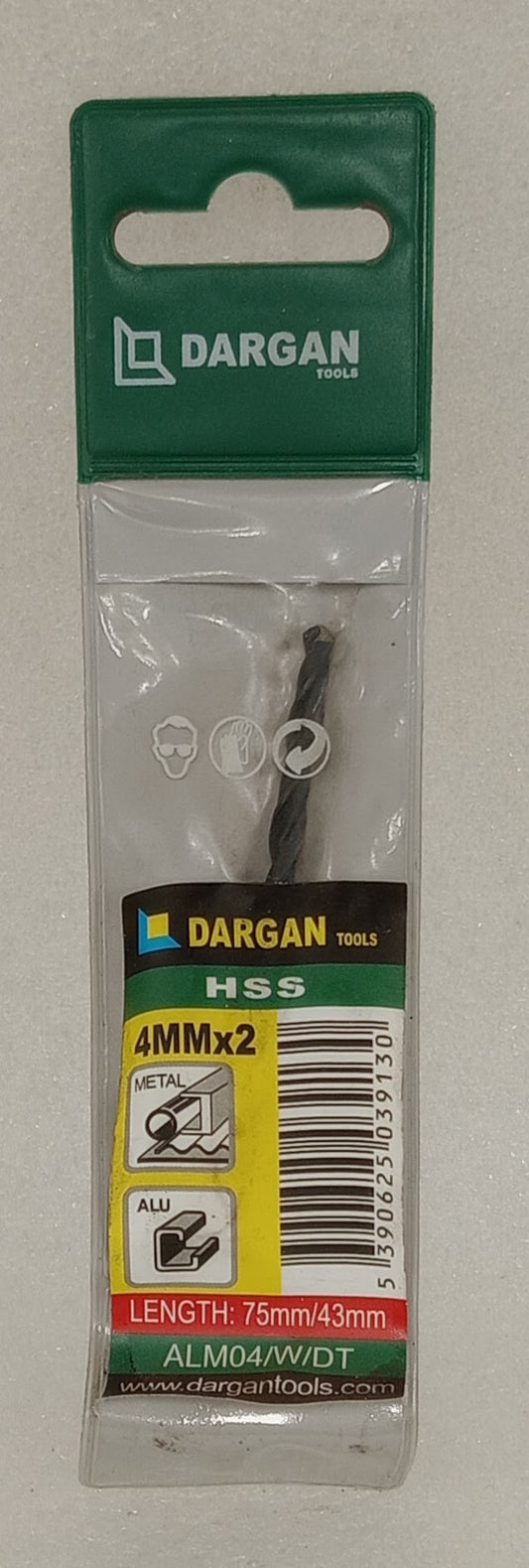 Drill Bit in Wallet 4mm HSS (2)